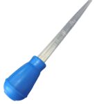 Siphon 28cm for Efficient Dirts Removal and FoodFeeding with Blue Handle